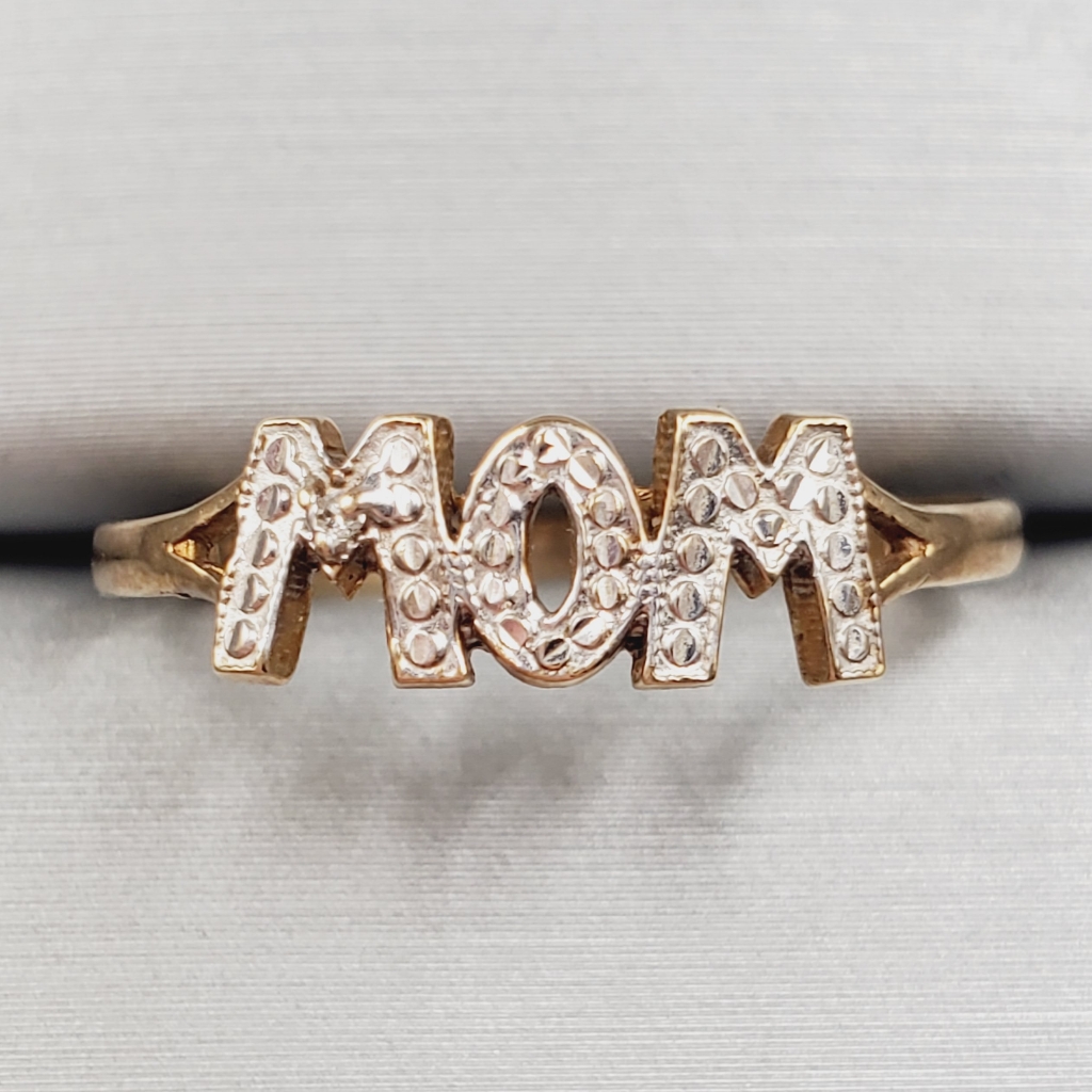 10k Gold Mom Ring